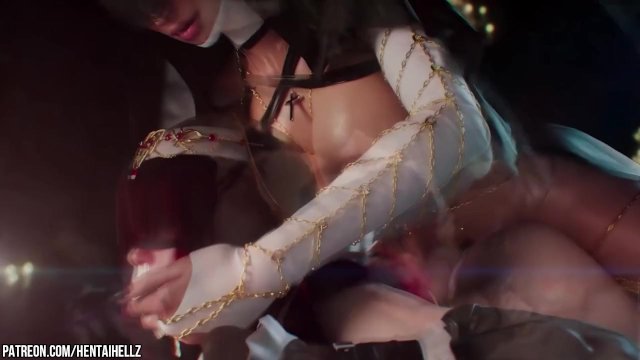 futa nun destroys her..