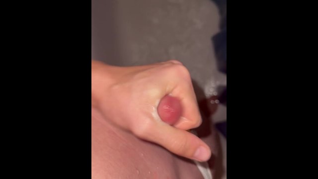 Baby Plays with diaper in..