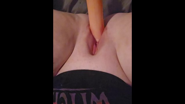 Tattooed Redhead Plays with..