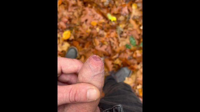 Dutch Boy pissing outside..