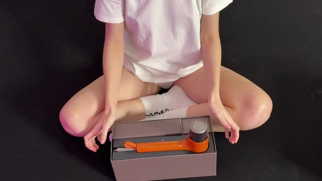 Unboxing hair dryer Bork