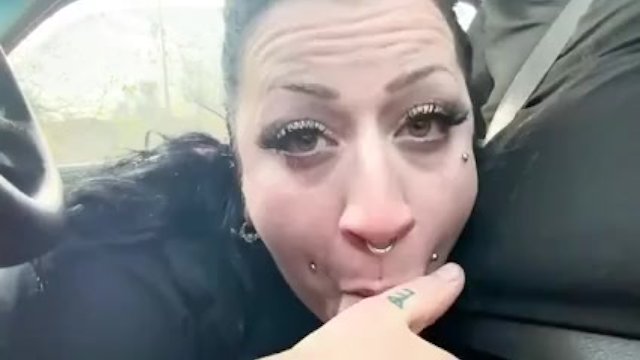 Deepthroat Spit: Gagging..