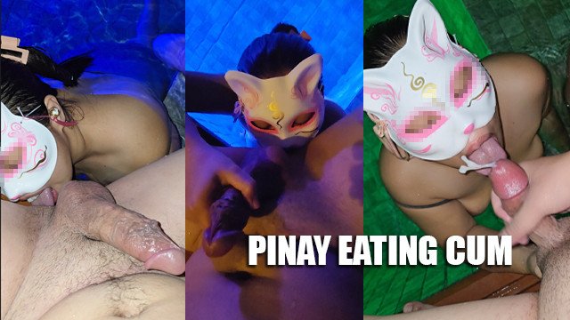 PINAY EATING CUM - SARAP NG..