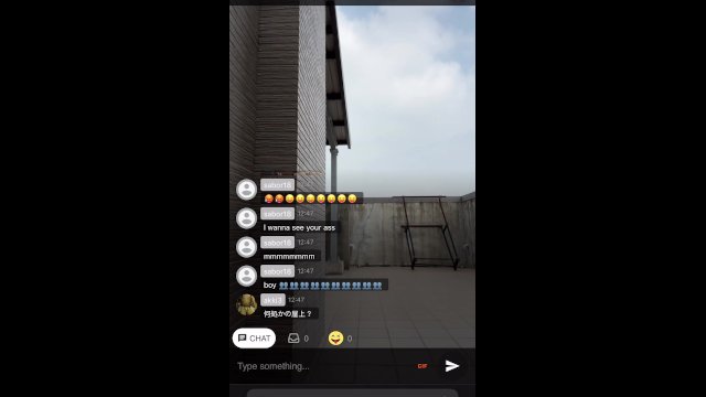 My live streaming (sorry no..