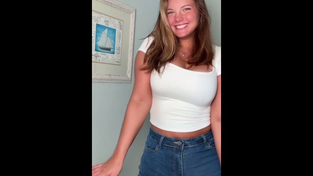 Curvy Brunette From OF is..