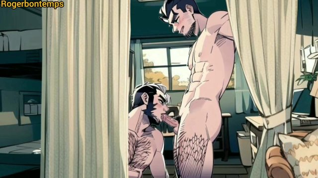 Hairy Muscular Rough Anal..