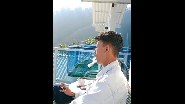 relax while enjoying a cup..