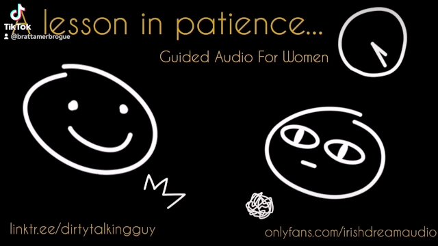 A lesson in patience Erotic..