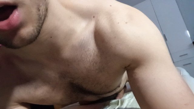 Guy Moaning while Bed..