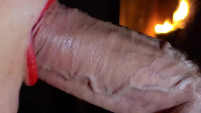 amateur milf close up blowjob