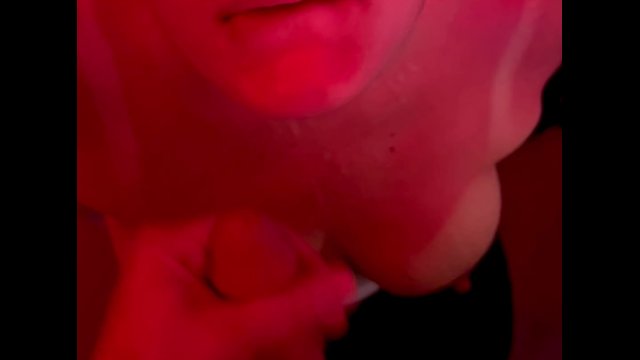 Cumshot on MILF with Tan Lines