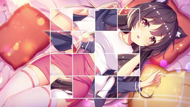 pretty neko puzzle solving