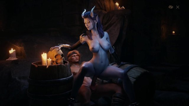 The high priestess rides the..