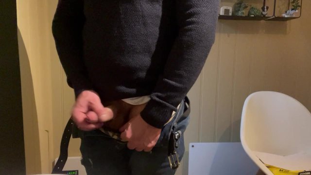 Jerking off instead of..