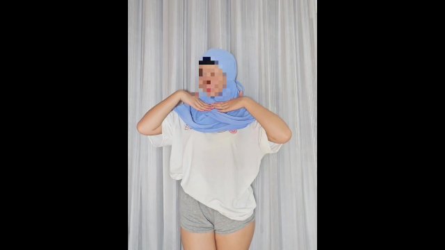Try On My New Hijabs Colour..