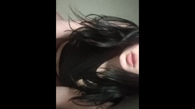 The woman show off her..