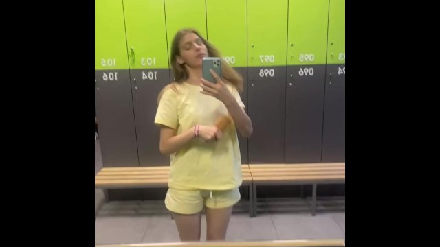 gym locker room