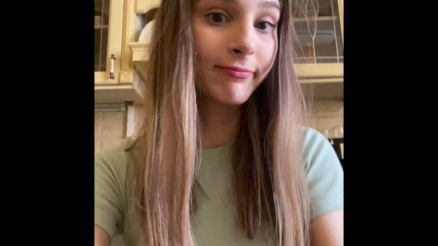 in the kitchen