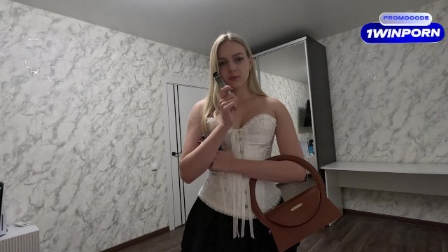 Horny stepdaughter begs her..