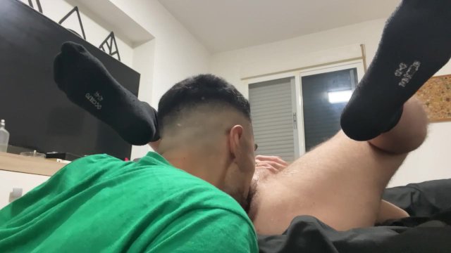 eating my friend ass and..