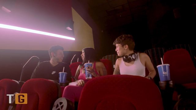 Fuimos a ver una película..