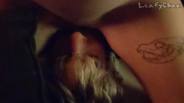 Late night face sitting
