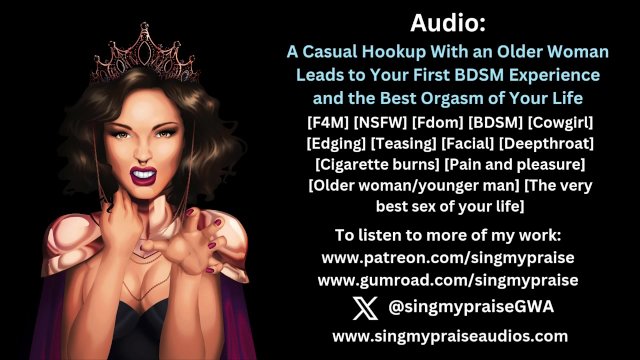 A Hookup With an Older Woman..