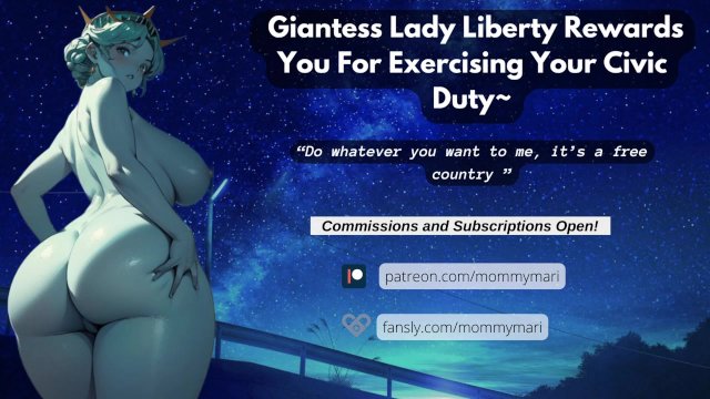 Giantess Lady Liberty..