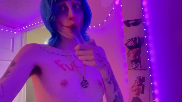 Becky has some deepthroat..