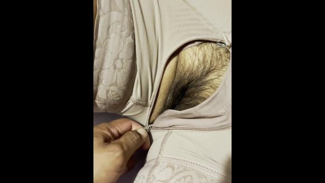 Testing my new faja, try on..