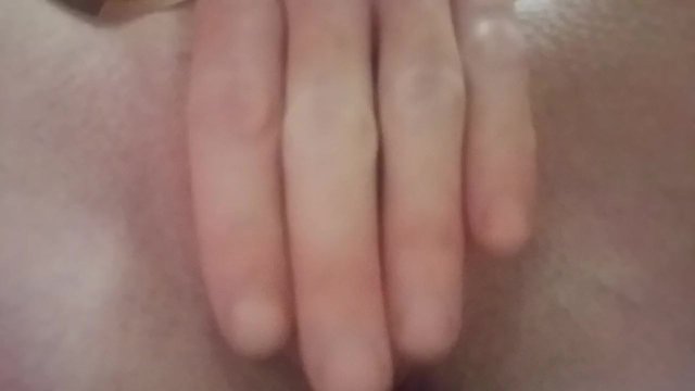 Freshly shaved pussy