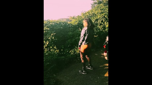 PUBLIC WALKING OUTSIDE NAKED..