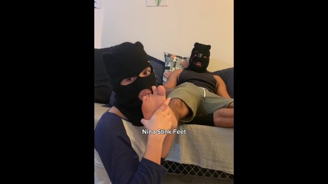 Sucking my Master’s Sweaty..