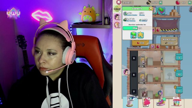 UwU Blue: Busty Biz Gameplay..