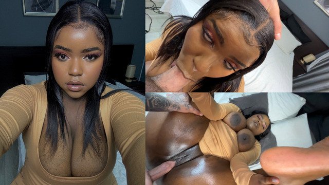 Thick black girl squirts in..