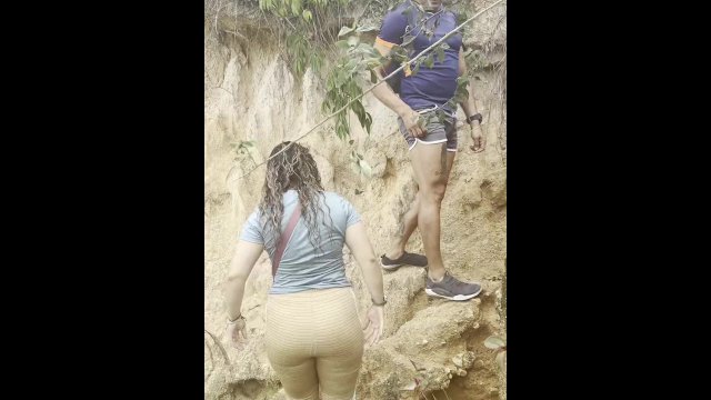 delicious outdoor blowjob