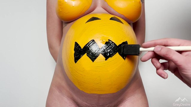 Pregnant Belly Painting -..