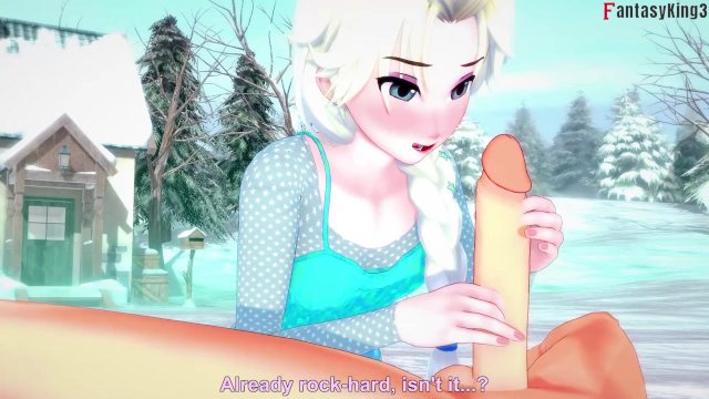 Elsa sucking and fucking 1..